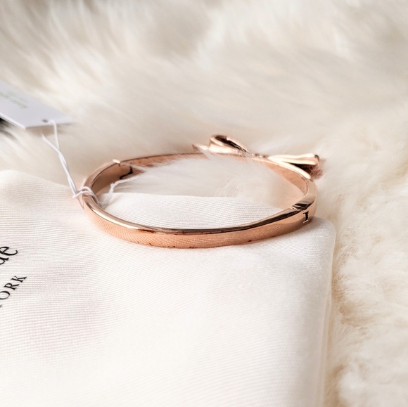 Kate Spade Bow Rose Gold Bracelet - Picture 4 of 5